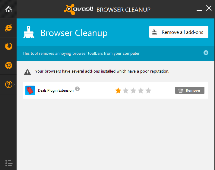 avast browser cleanup size 2 9 mb download avast browser cleanup