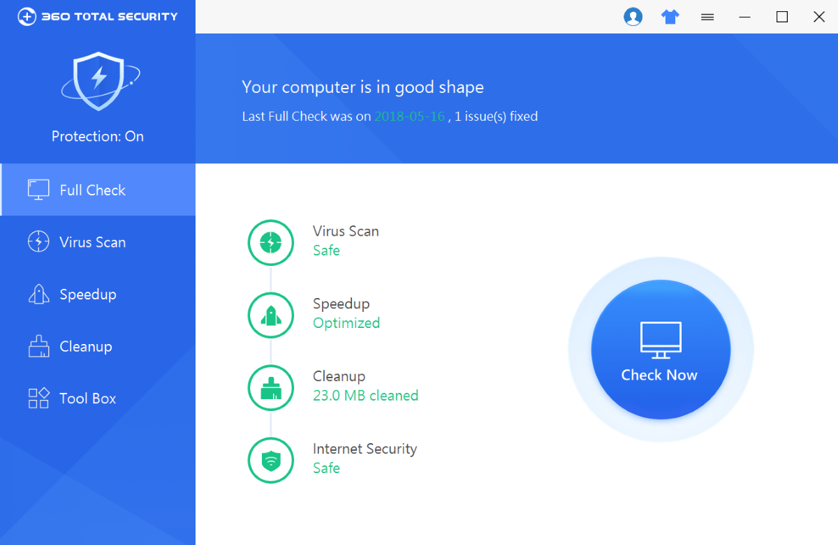 360 total security nasıl