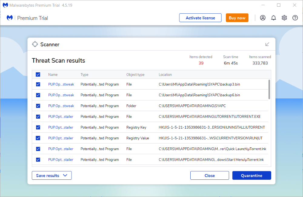 Recenzja malwarebytes antimalware