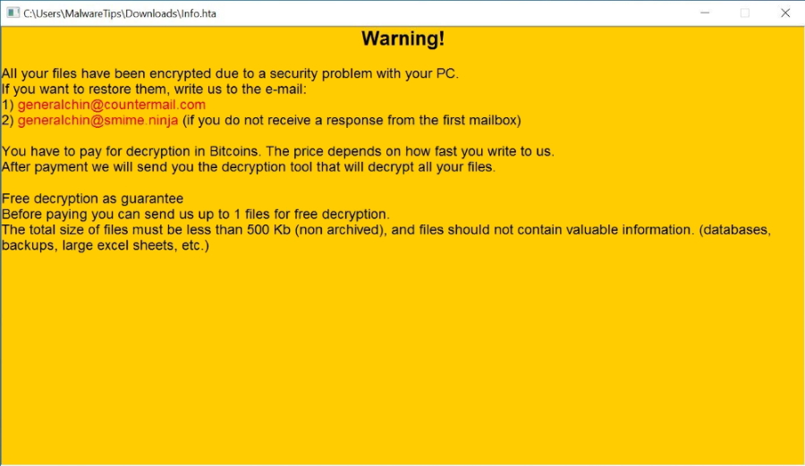 How to remove Rhino Ransomware and decrypt .rhino files BugsFighter