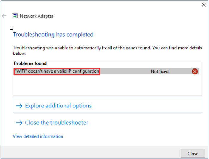 How to fix WiFi doesn