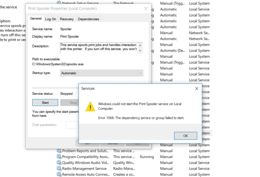 How to fix Print Spooler errors on - BugsFighter