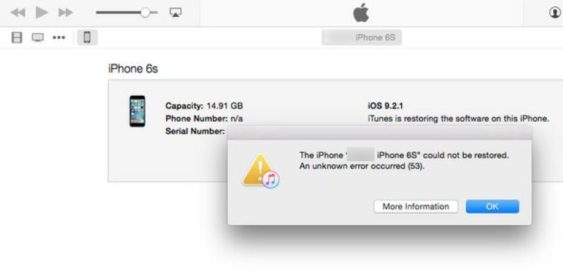 How to fix iphone itunes error 53 bugsfighter