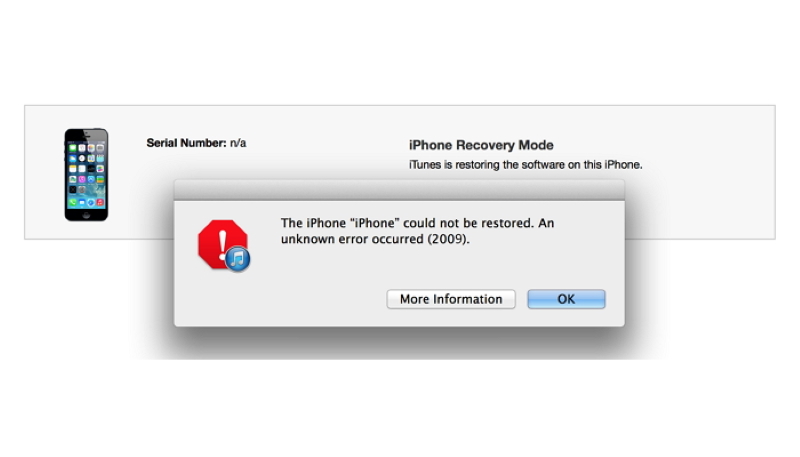 Не удалось восстановить айфон ошибка. Не удалось восстановить айфон. Не удалось восстановить айфон ошибка 2009. Iphone 7 не восстанавливается через ITUNES ошибка. Критическая ошибка айфон.