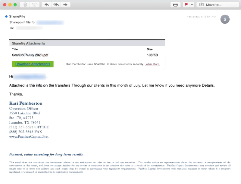 is sharepointonline.com spam