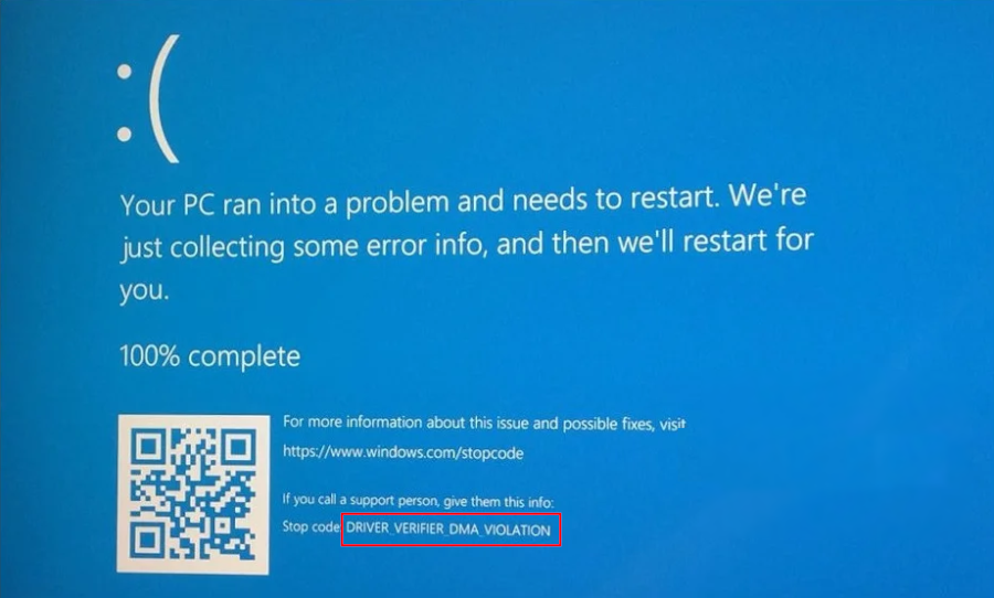 How to fix DRIVER_VERIFIER_DMA_VIOLATION error in Windows 11 BugsFighter