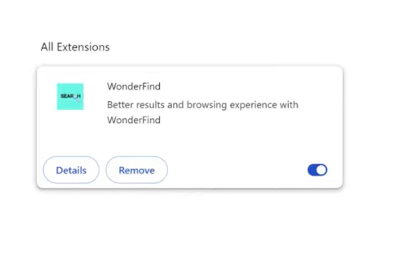How to remove WonderFind - BugsFighter