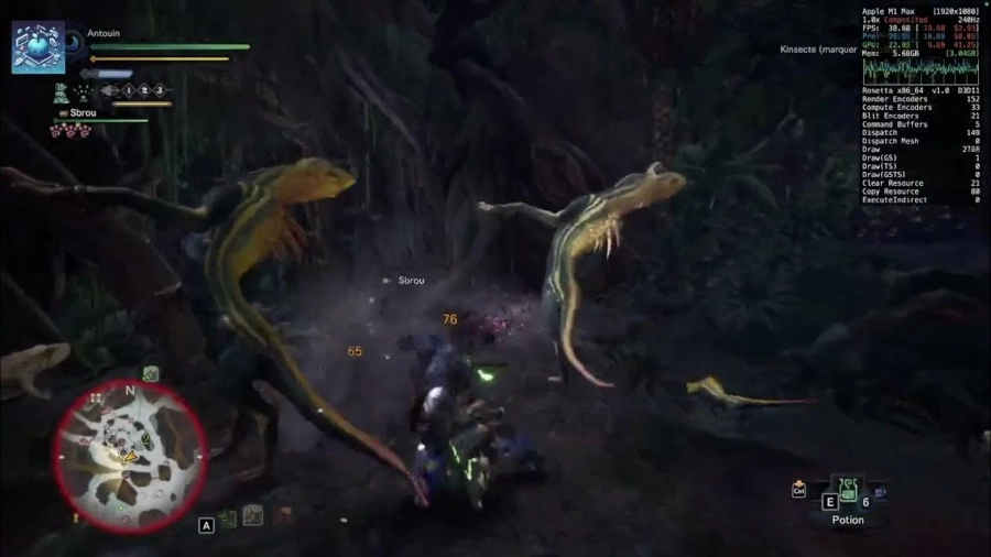 How to play MONSTER HUNTER WORLD on Mac BugsFighter